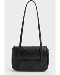 Charles & Keith - Maribel Woven Shoulder Bag - Lyst