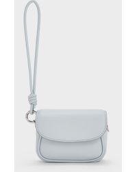 Charles & Keith - Sammie Knotted-Strap Wristlet - Lyst
