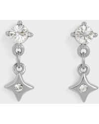 Charles & Keith - Everest Crystal Star Drop Earrings - Lyst