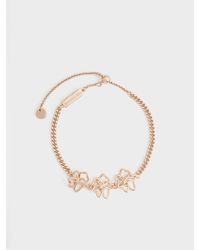Charles & Keith - Fernley Flower Bracelet - Lyst