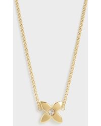 Charles & Keith - Felicity Flower-Motif Crystal Necklace - Lyst