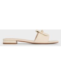 Charles & Keith - Knotted Accent Slide Sandals - Lyst