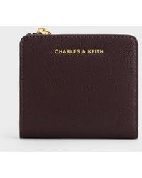 Charles & Keith - Keely Top Zip Small Wallet - Lyst