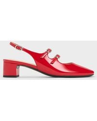 Charles & Keith - Clementine Double-strap Slingback Mary Jane Pumps - Lyst