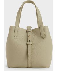 Charles & Keith - Beryl Belted Bucket Bag - Lyst