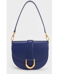 Charles & Keith - Gabine Saddle Bag - Lyst