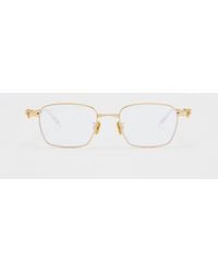 Charles & Keith - Paige Clear Rectangular Sunglasses - Lyst