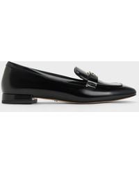 Charles & Keith - Leather Penny Square-toe Loafers - Lyst