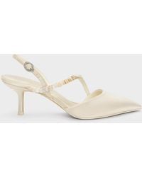 Charles & Keith - Briella Sequinned Slingback Pumps - Lyst