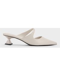 Charles & Keith - Vada Asymmetric Sculptural Heel Pumps - Lyst
