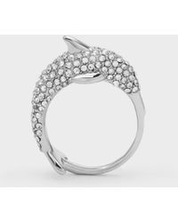 Charles & Keith - Delphina Crystal-Dolphin Ring - Lyst