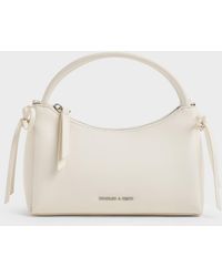 Charles & Keith - Hazel Bow Top Handle Bag - Lyst