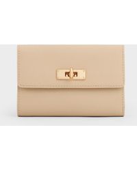 Charles & Keith - Tricha Turn-Lock Wallet - Lyst