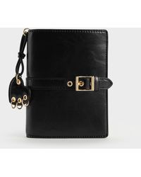 Charles & Keith - Rey Heart Belted Passport Holder - Lyst
