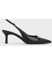Charles & Keith - Leslie Slingback Pumps - Lyst