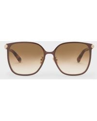 Charles & Keith - Ophelia Square Sunglasses - Lyst