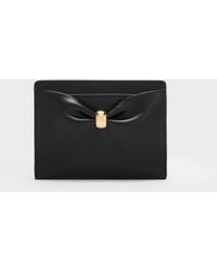 Charles & Keith - Halsey Ruched Card Holder - Lyst