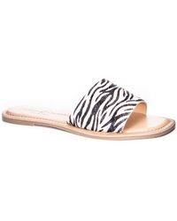 TOPSHOP Regina Slide Sandal in Pink - Lyst