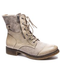 dirty laundry tycen canvas booties