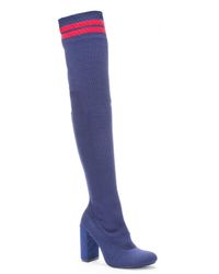Chinese Laundry Beloved Over The Knee Boot - Blue