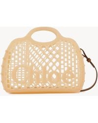 Chloé - Chloé Cage Tote Bag aus Jelly - Lyst