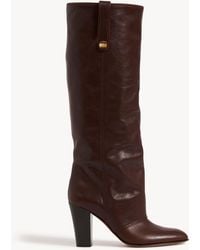 Chloé - Anouk Heeled Boot - Lyst