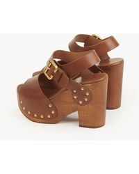 Chloé - Jeannette Clog - Lyst