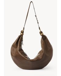 Chloé - Bolso Hobo Bracelet Bag Grande De Cuero Granulado 100% Piel De Ternera - Lyst