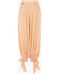 Chloé - Fluid Pleated Trousers - Lyst