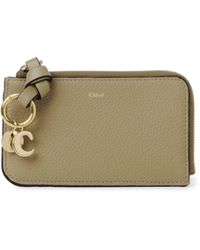 Chloé - Alphabet Purse In Grained Leather - Lyst