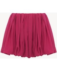 Chloé - Mini Shorts Stile Bloomer - Lyst
