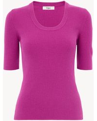 Chloé - Short-Sleeve Jumper - Lyst