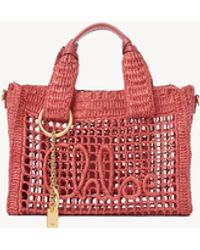 Chloé - Small Summer Banana East-West Tote Bag With Strap - Lyst