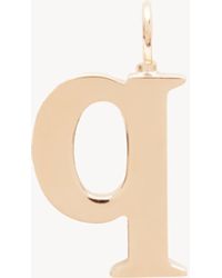 Chloé - Alphabet Letter Q Charm - Lyst