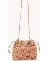 Chloé - Borsa A Tracolla Mini Summer Banana Con Coulisse - Lyst