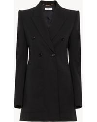 Chloé - Chaqueta De Sastre De Lana Grain De Poudre - Lyst