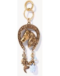Chloé - Symbols Horseshoe & Jewels Key Ring Bag Charm - Lyst