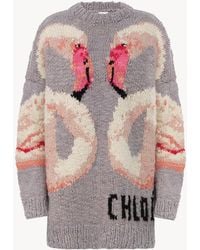 Chloé - Oversized Logo Jumper - Lyst