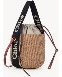 Chloé - Borsa Cesto Woody Piccola - Lyst