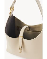 Chloé - Small Marcie Hobo Bag In Grained Leather - Lyst