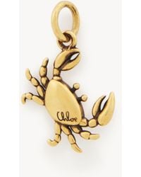 Chloé - Alphabet Crab Charm - Lyst