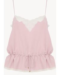 Chloé - Drawstring Camisole Top - Lyst