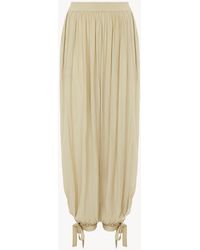 Chloé - Fluid Pleated Trousers - Lyst