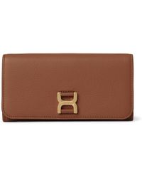 Chloé - Marcie Long Wallet With Flap - Lyst