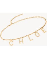 Chloé - The Letters Jewellery Belt - Lyst
