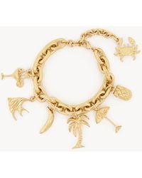 Chloé - Bracciale Sunflower Oro Taglia 100% Ottone - Lyst