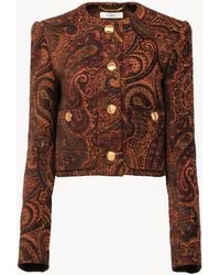 Chloé - Tapestry Jacquard Tailored Jacket - Lyst
