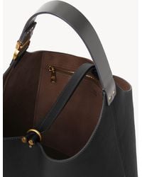 Chloé - Small Marcie Hobo Bag In Grained Leather - Lyst