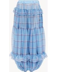 Chloé - Fluid Pleated Trousers - Lyst