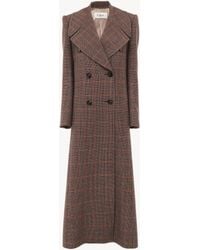 Chloé - Cappotto Doppiopetto Lungo - Lyst